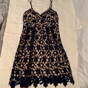 NWT Blue Lace Dress